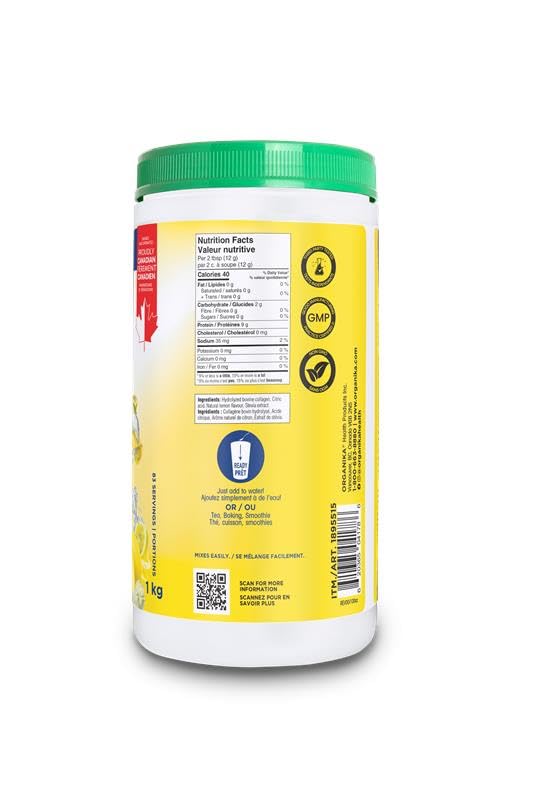 Organika Canadian-Made Enhanced Collagen Powder