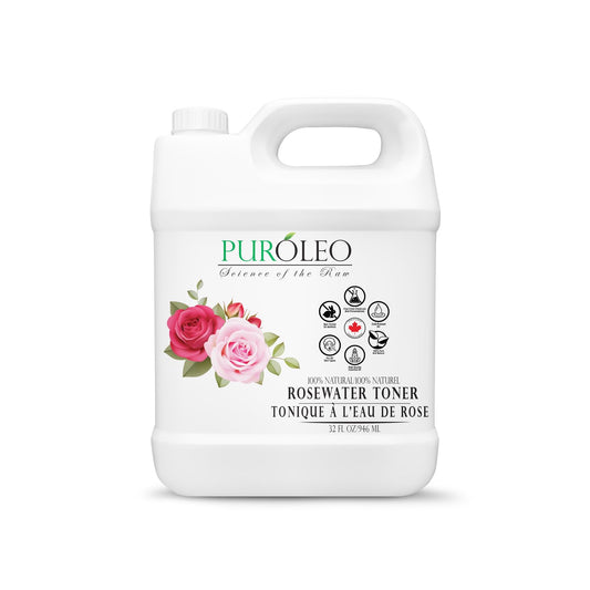 PUROLEO Rose Water 8 Fl Oz/236 ML