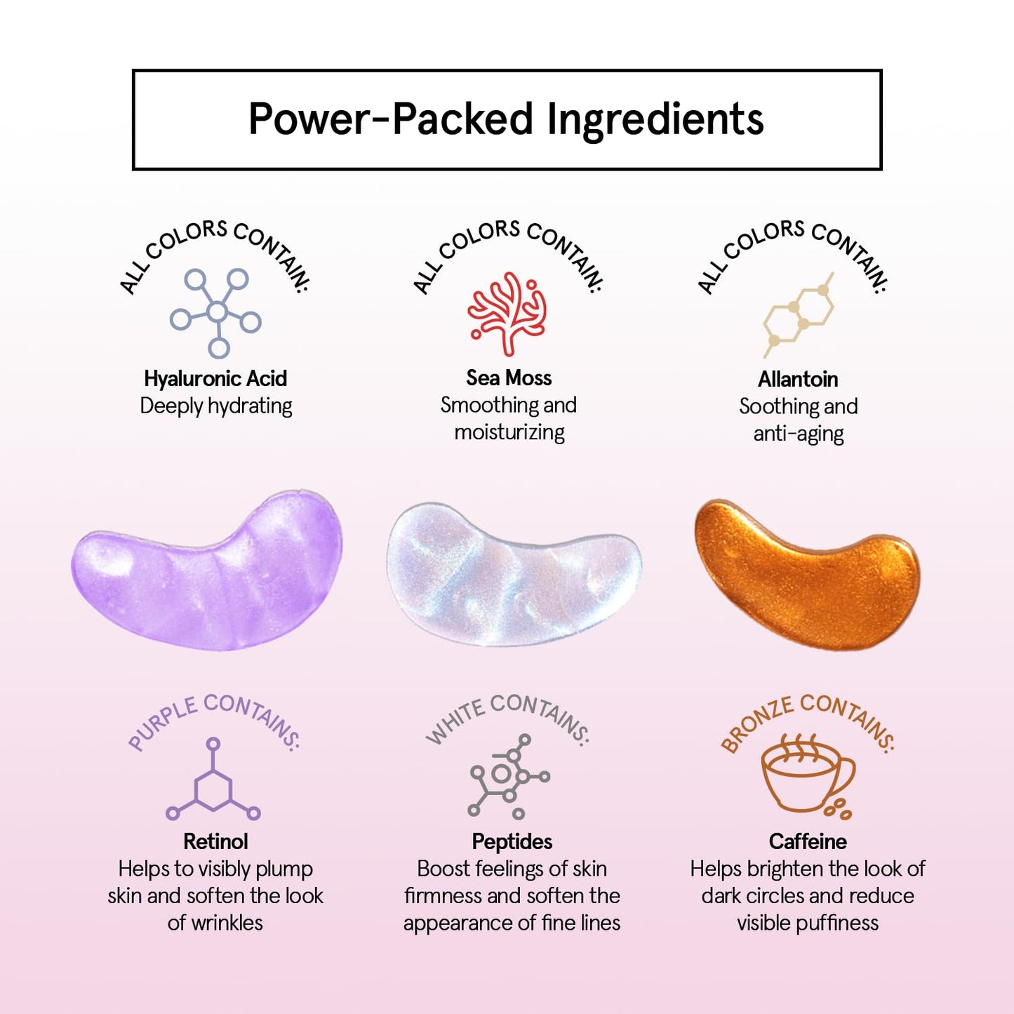 grace & stella Under Eye Patches (12 pairs) Eye Masks for Dark Circles and Puffiness