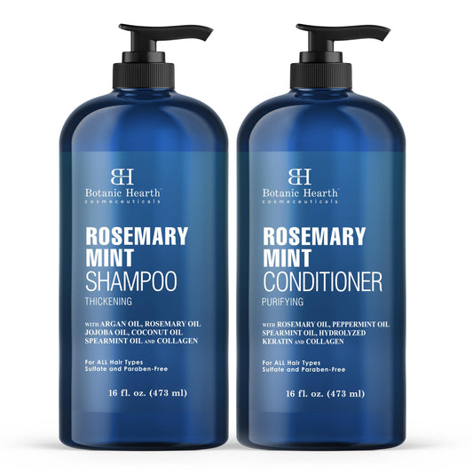 Botanic Hearth Rosemary Mint Shampoo and Conditioner Set