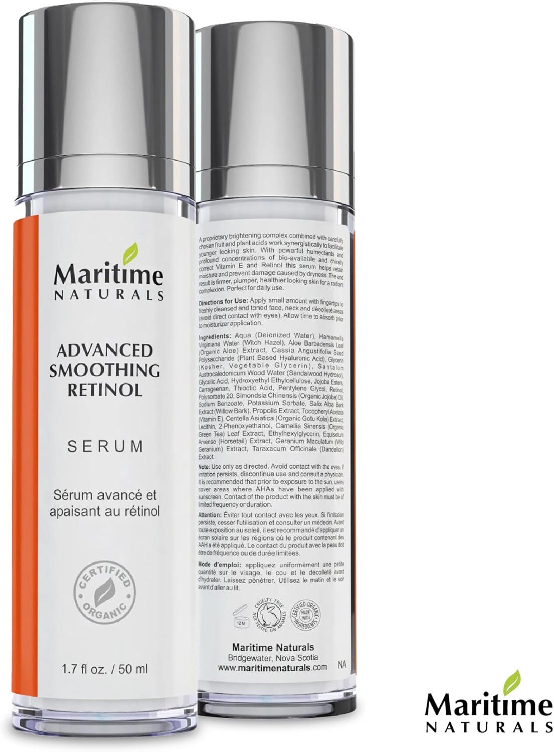Maritime Naturals Retinol Serum for Face & Neck