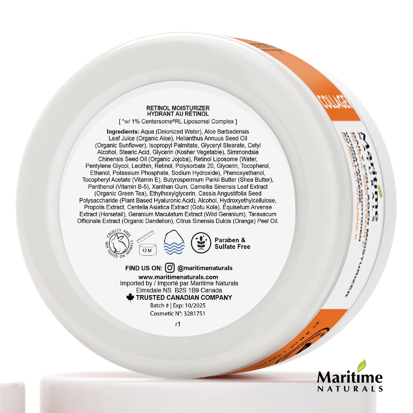 Maritime Naturals Retinol Moisturizer