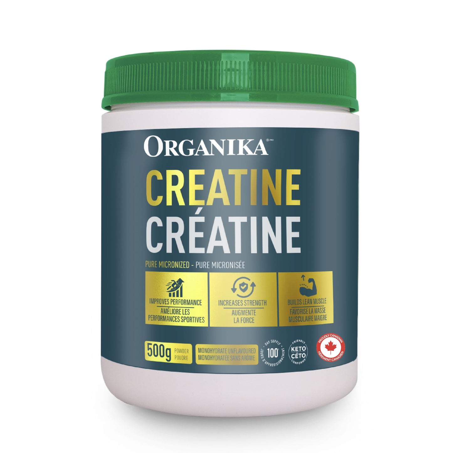 Organika Canadian-Made Creatine Powder