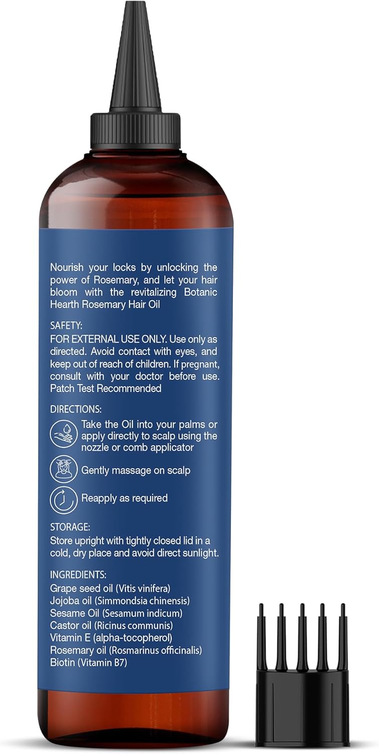 Botanic Hearth 100% Pure Rosemary Oil For Hair Growth