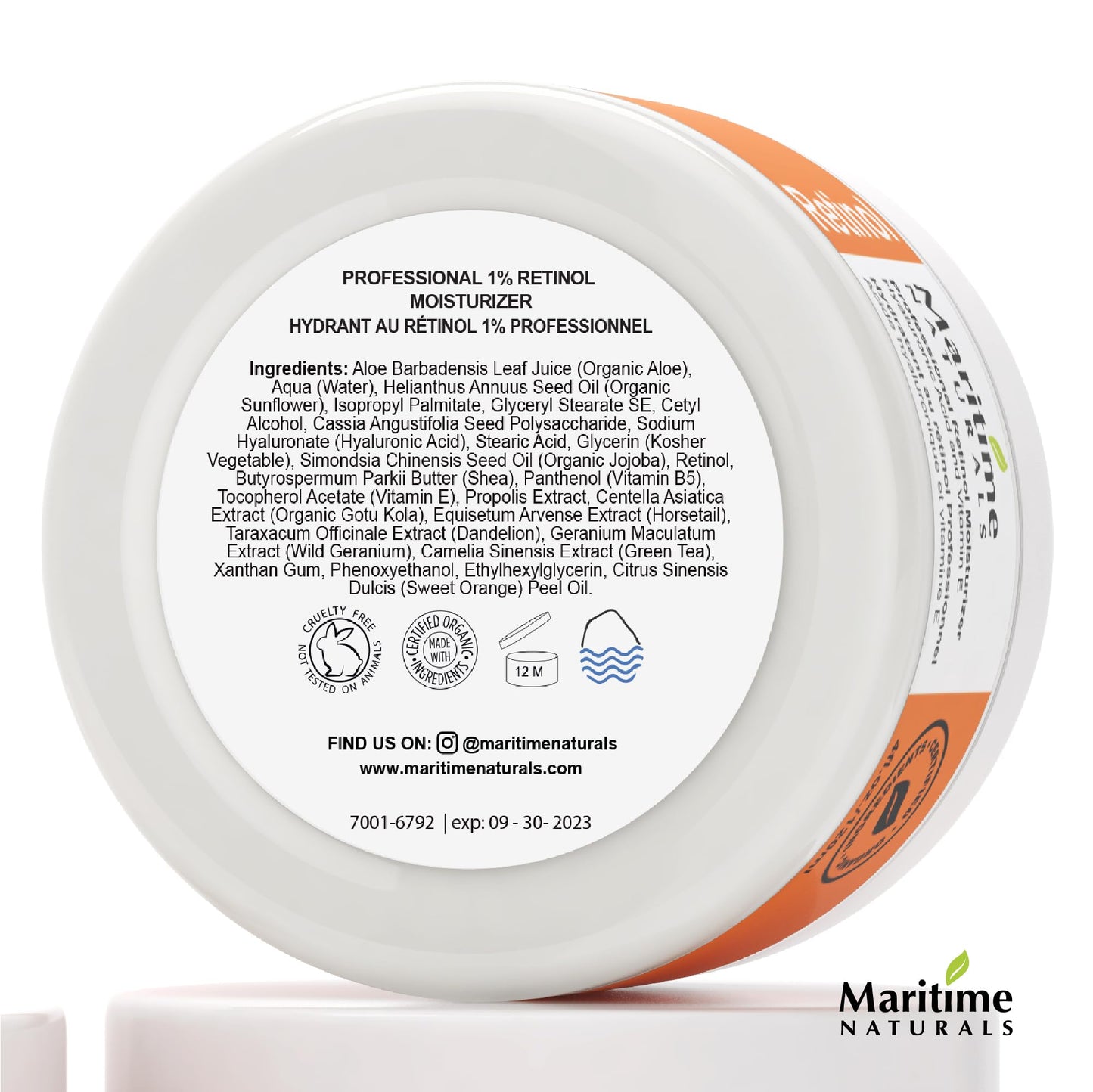 Maritime Naturals Retinol Moisturizer