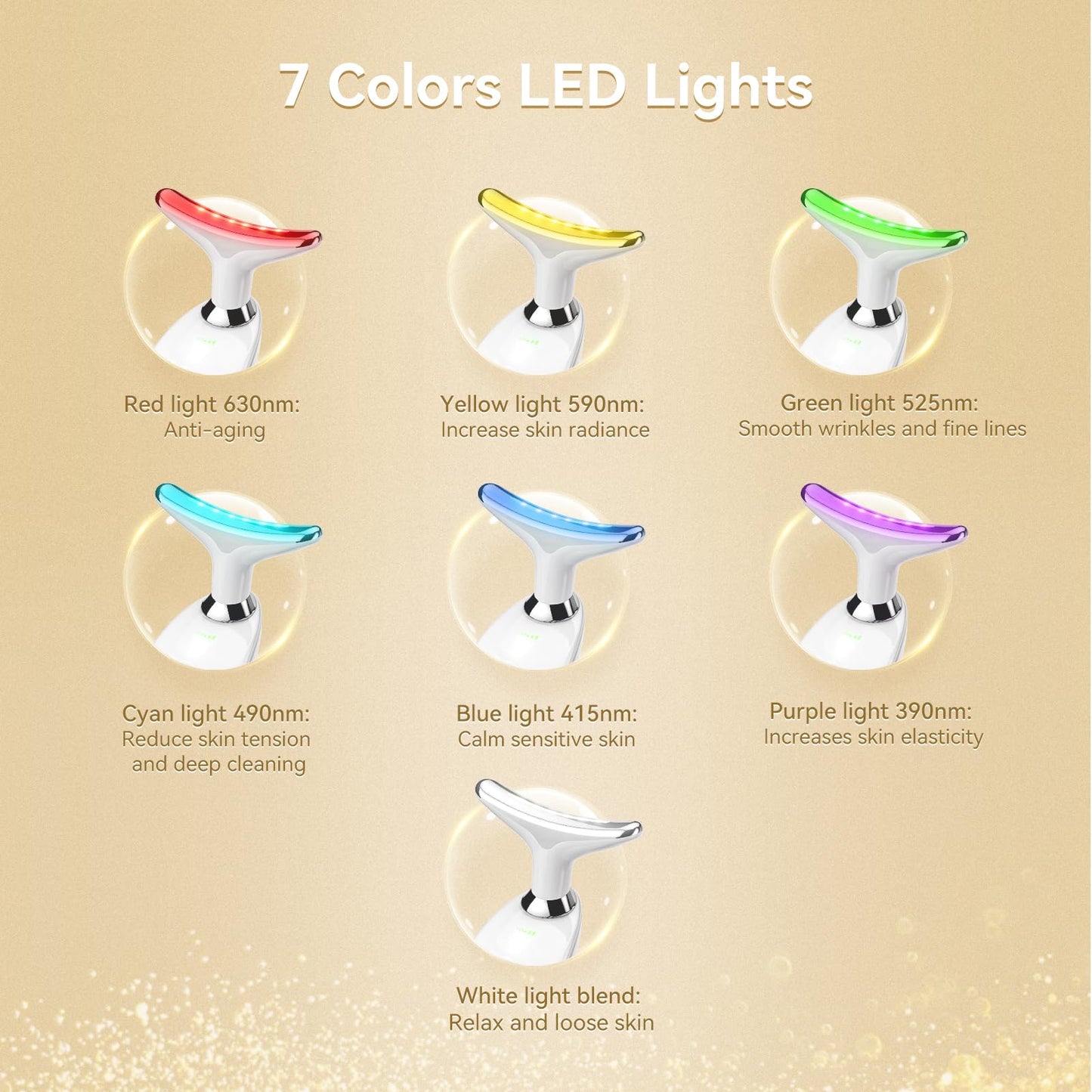 Red Light Therapy Device, 7 Color Skin Care