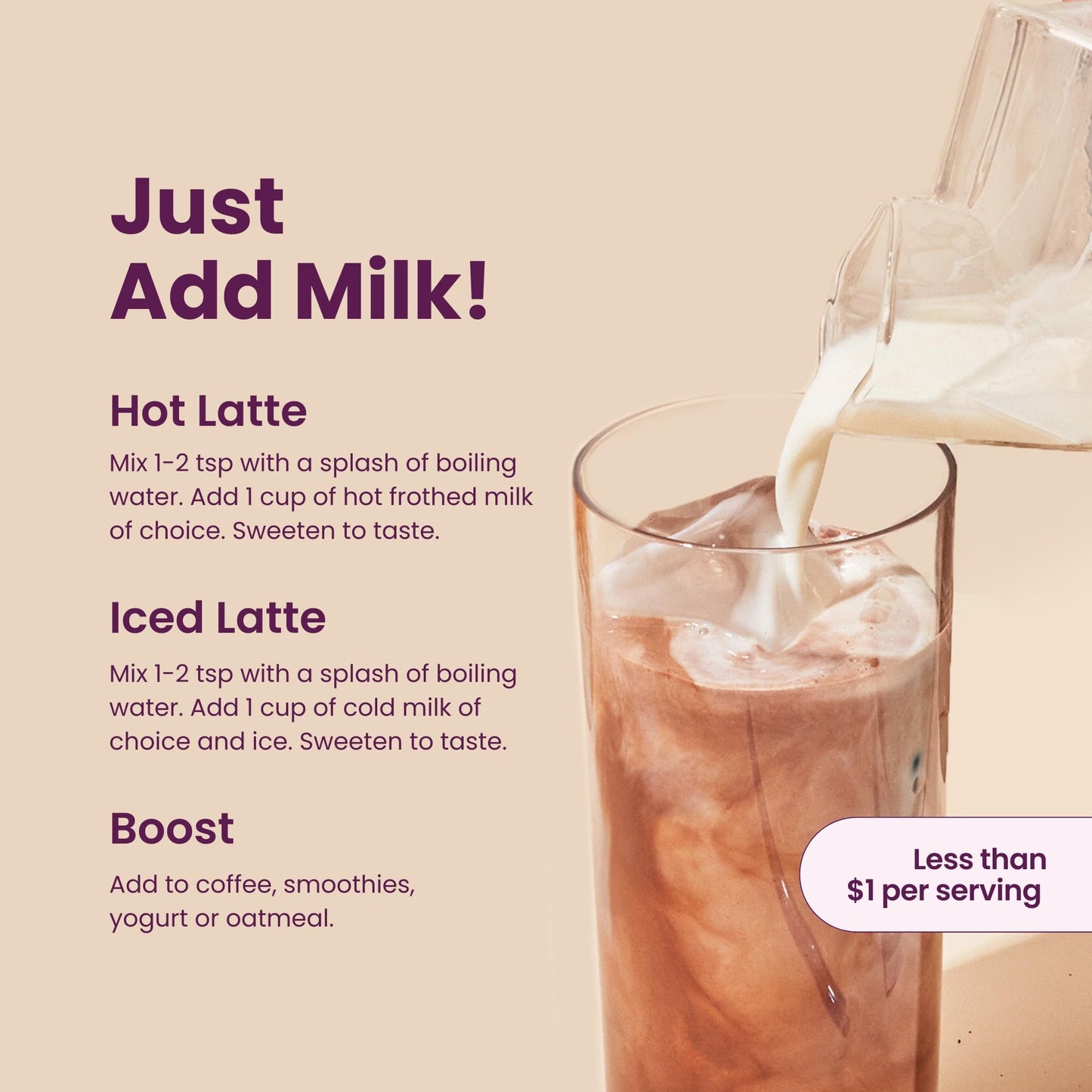 Blume Superfood Latte