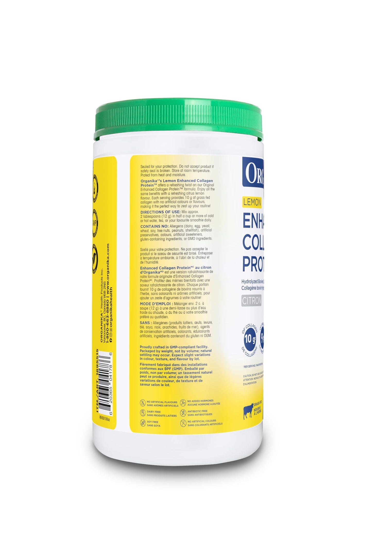 Organika Canadian-Made Enhanced Collagen Powder