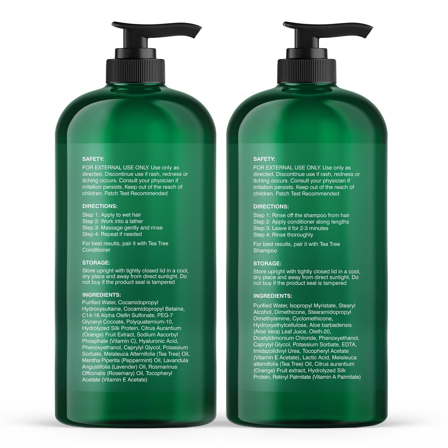 Botanic Hearth Rosemary Mint Shampoo and Conditioner Set