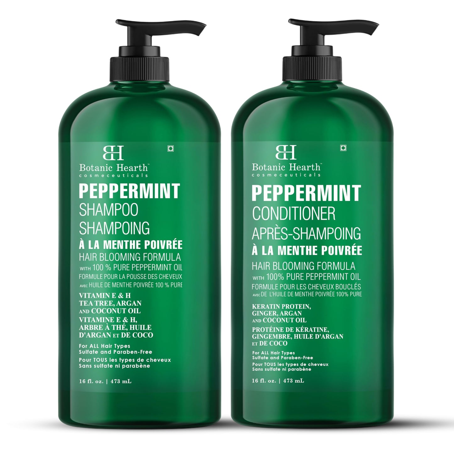 Botanic Hearth Rosemary Mint Shampoo and Conditioner Set