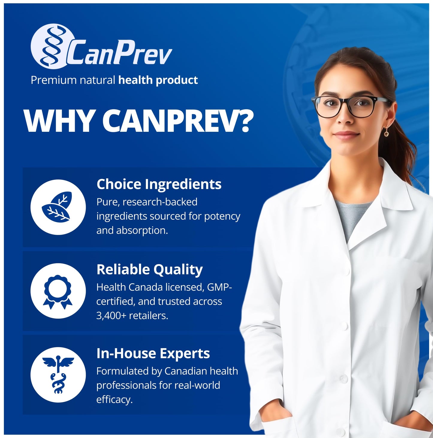 CanPrev - D3 & K2 Vitamin Supplement 240 Softgels