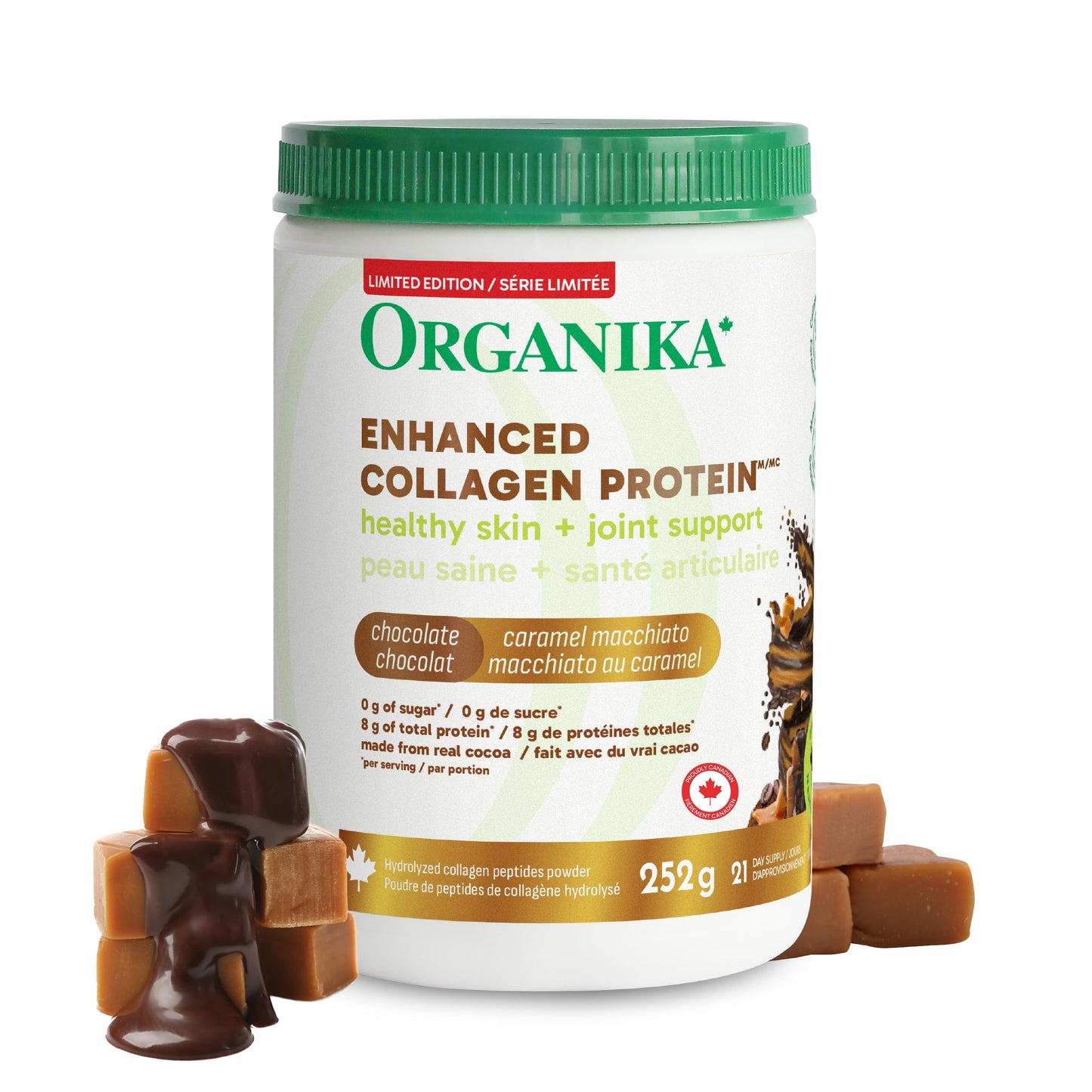 Organika Canadian-Made Enhanced Collagen Powder