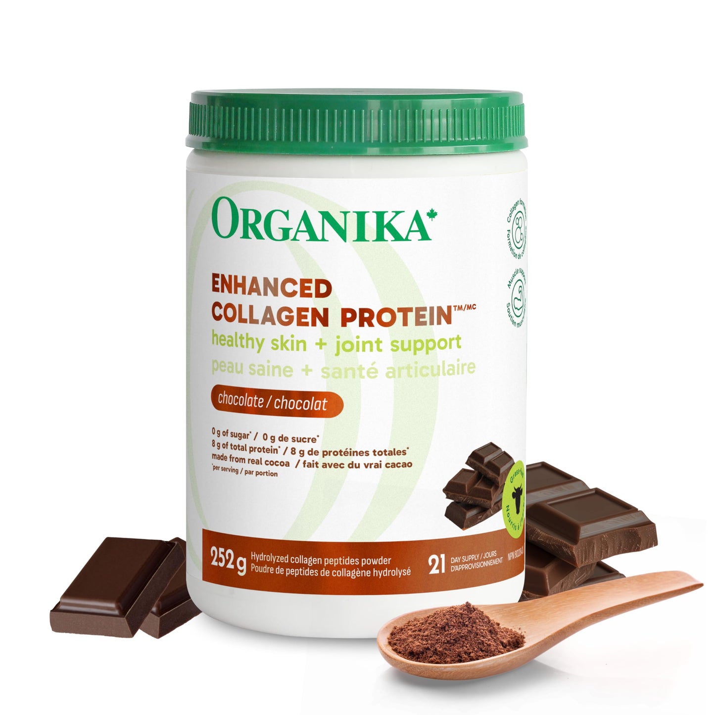 Organika Canadian-Made Enhanced Collagen Powder