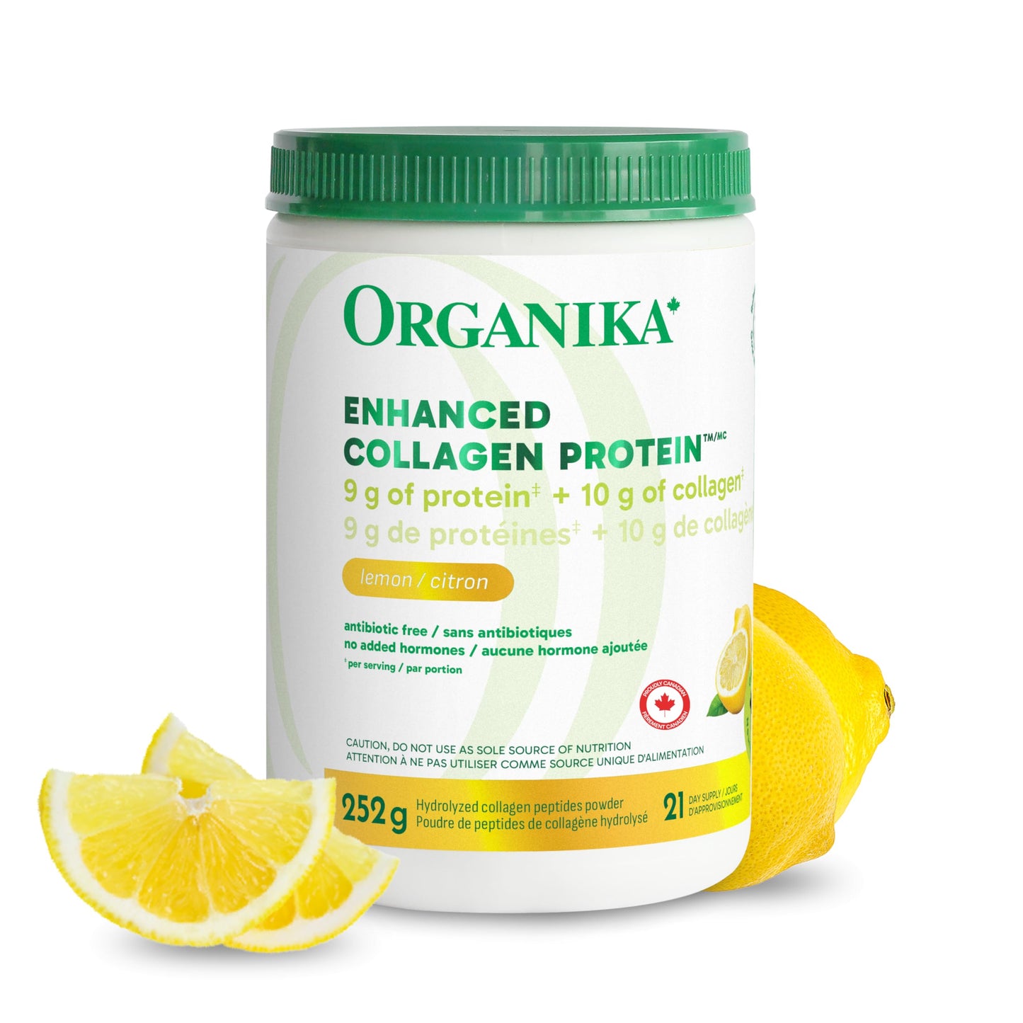 Organika Canadian-Made Enhanced Collagen Powder