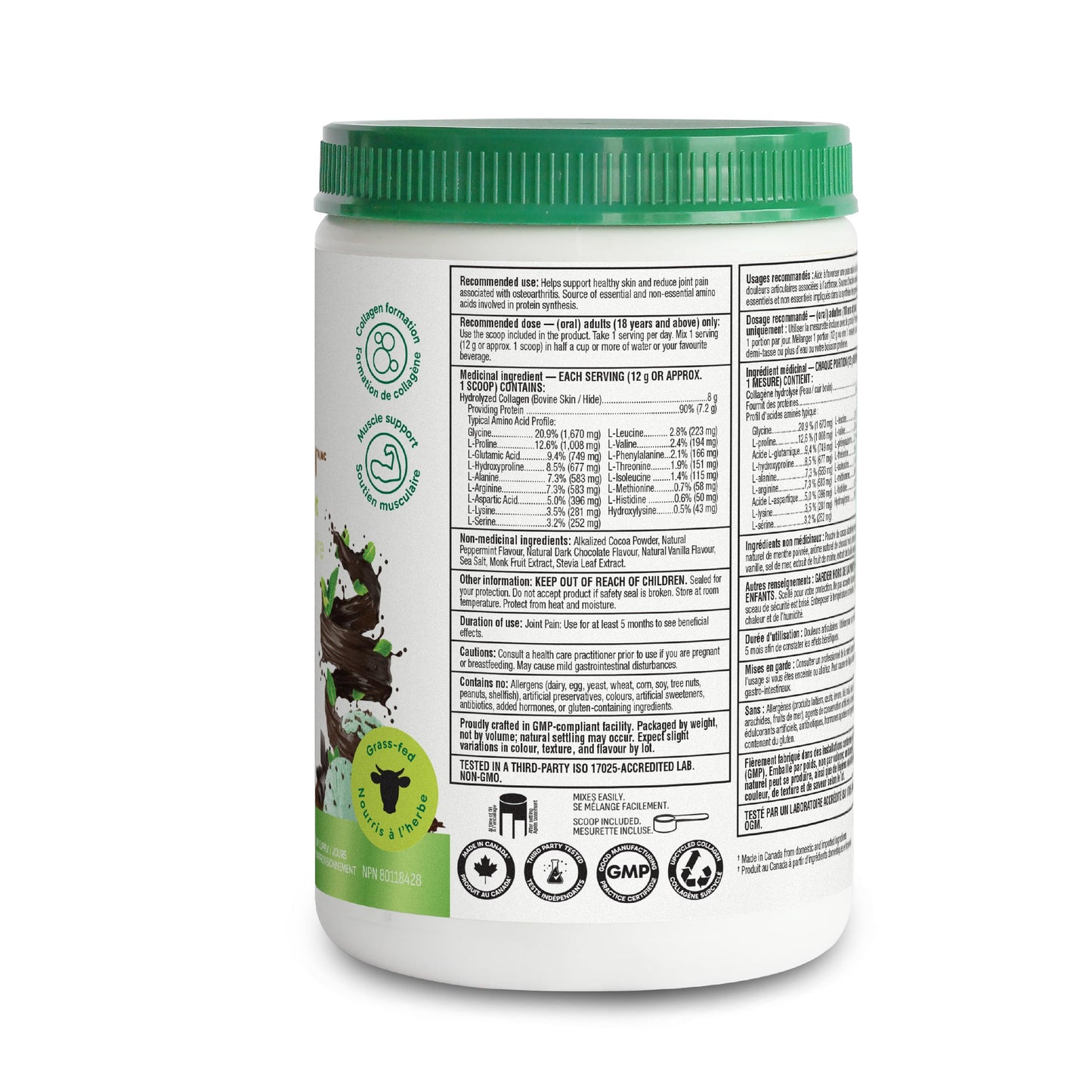 Organika Canadian-Made Enhanced Collagen Powder