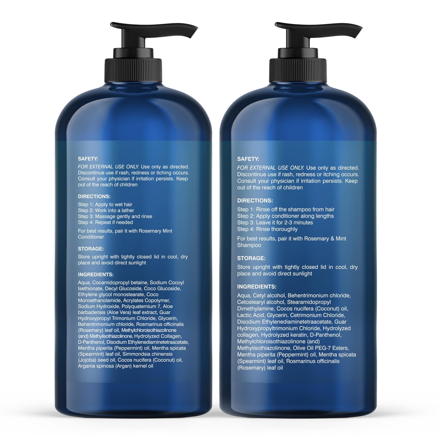 Botanic Hearth Rosemary Mint Shampoo and Conditioner Set