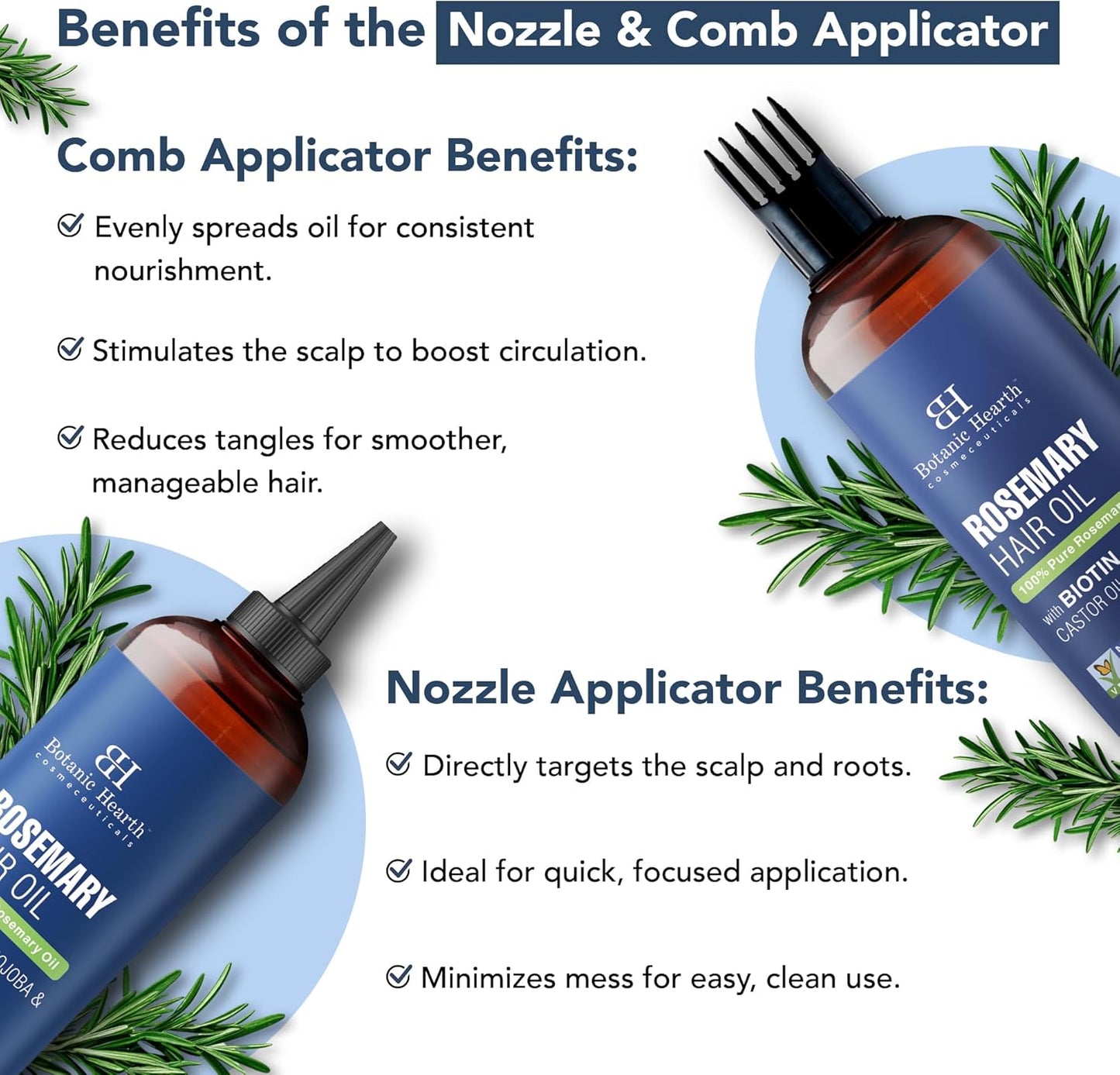 Botanic Hearth 100% Pure Rosemary Oil For Hair Growth