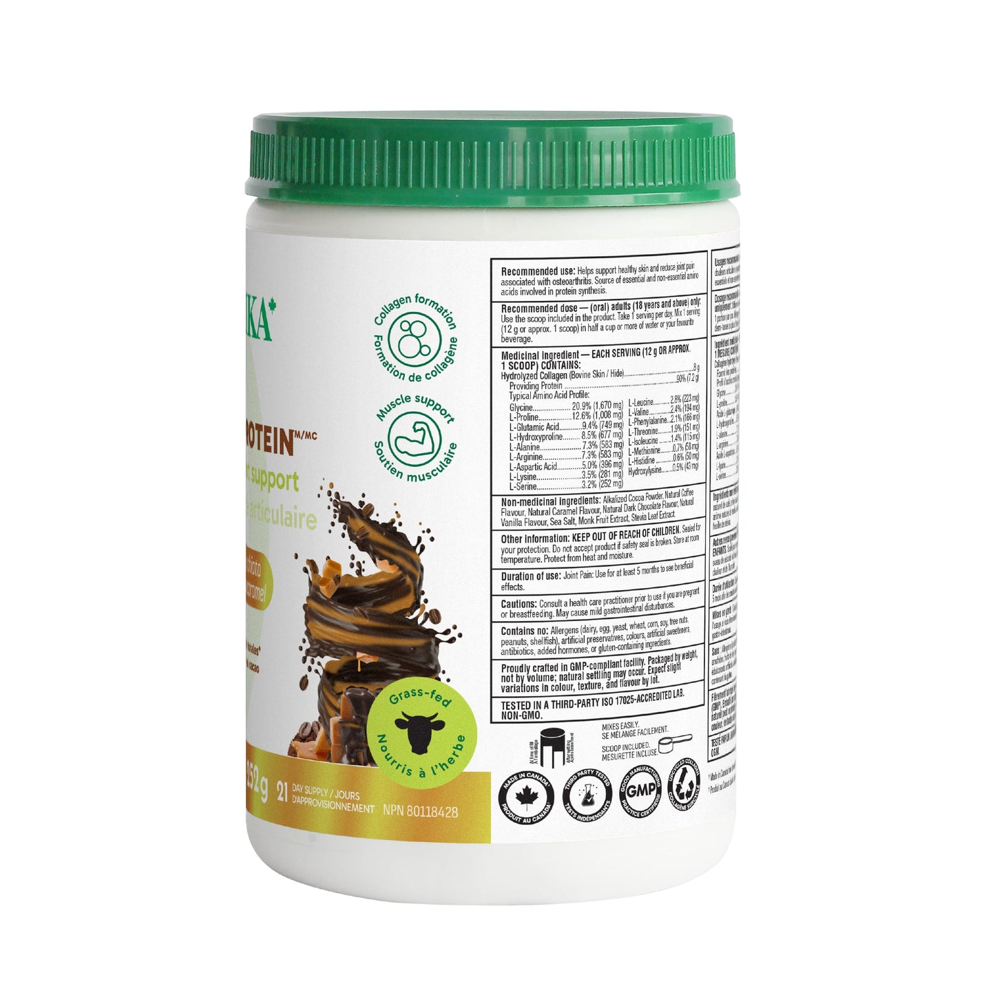 Organika Canadian-Made Enhanced Collagen Powder