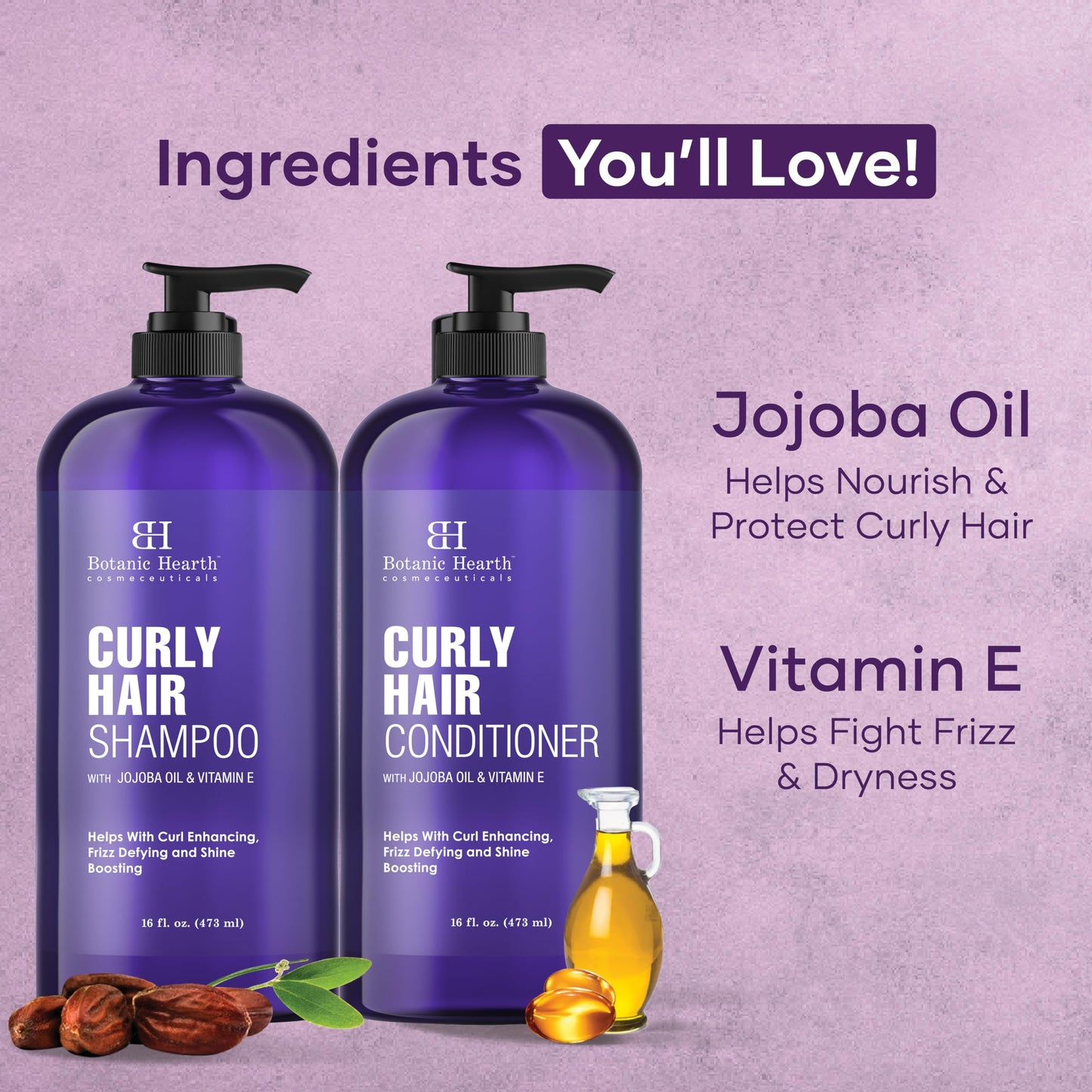 Botanic Hearth Rosemary Mint Shampoo and Conditioner Set