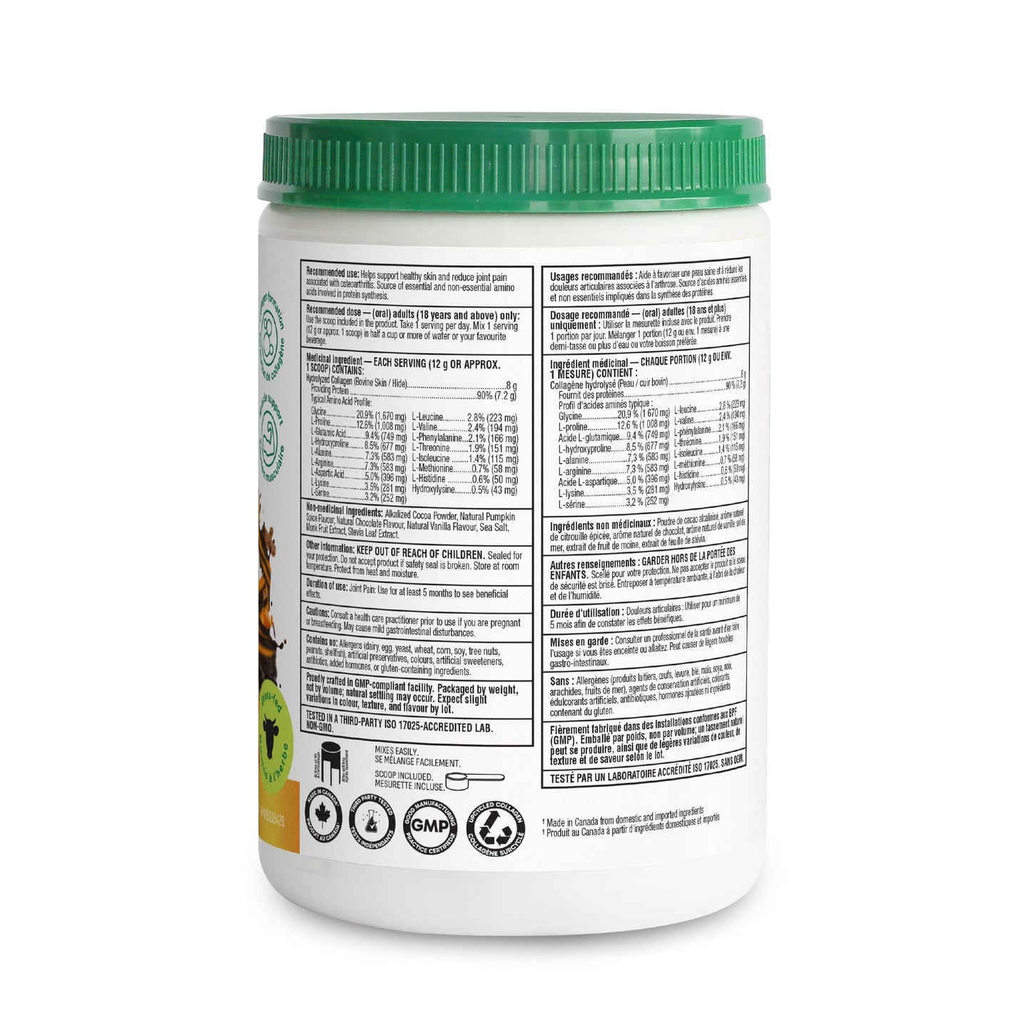 Organika Canadian-Made Enhanced Collagen Powder