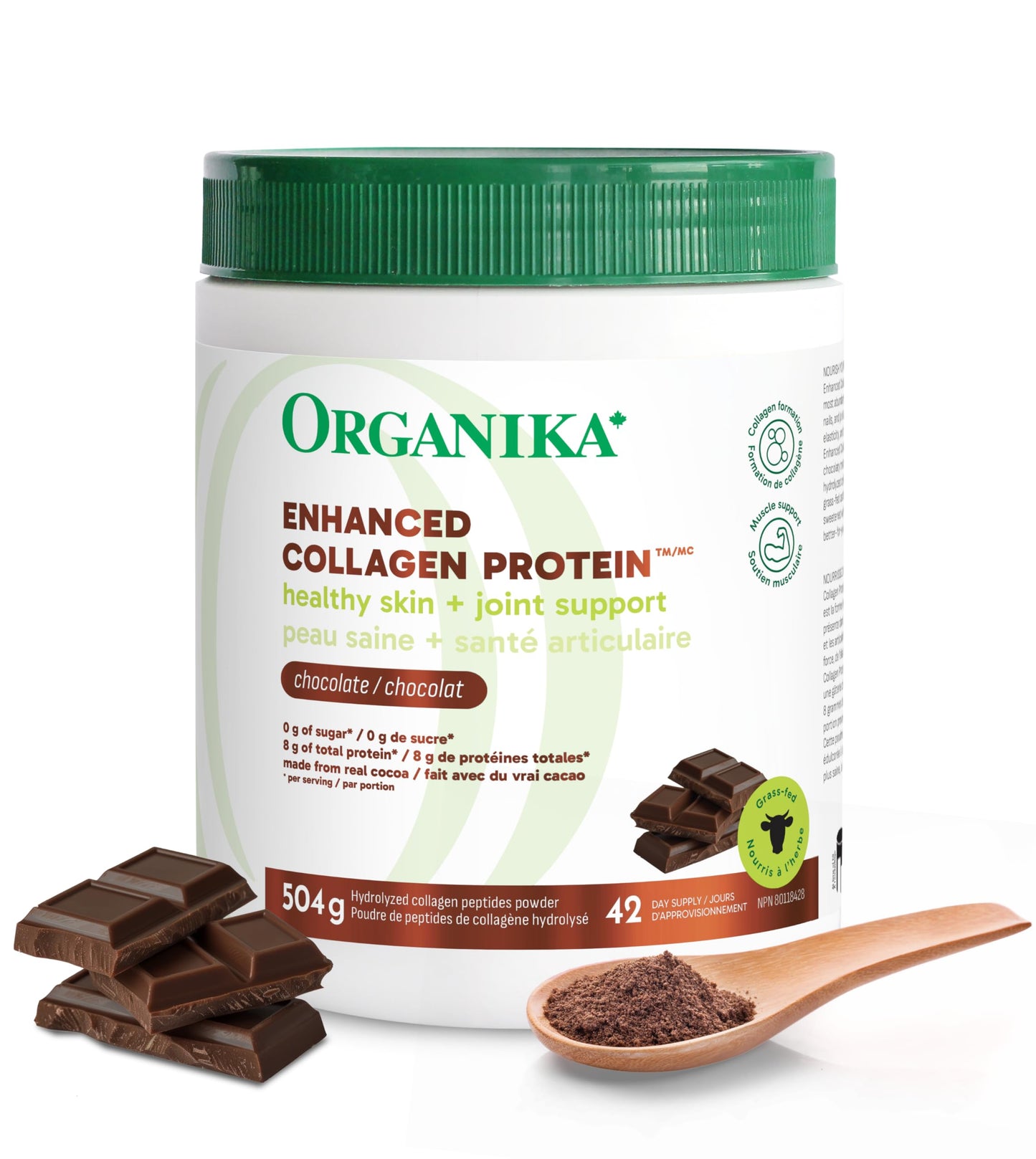 Organika Canadian-Made Enhanced Collagen Powder