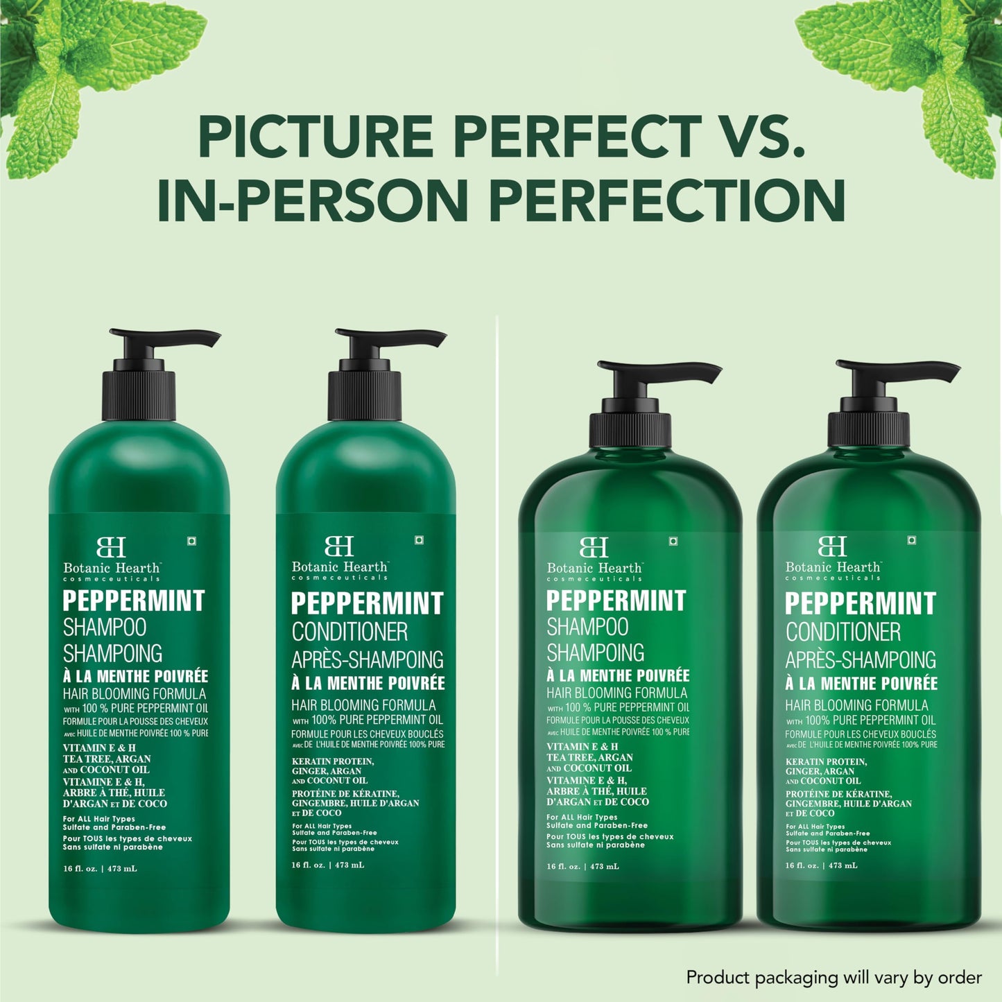 Botanic Hearth Rosemary Mint Shampoo and Conditioner Set