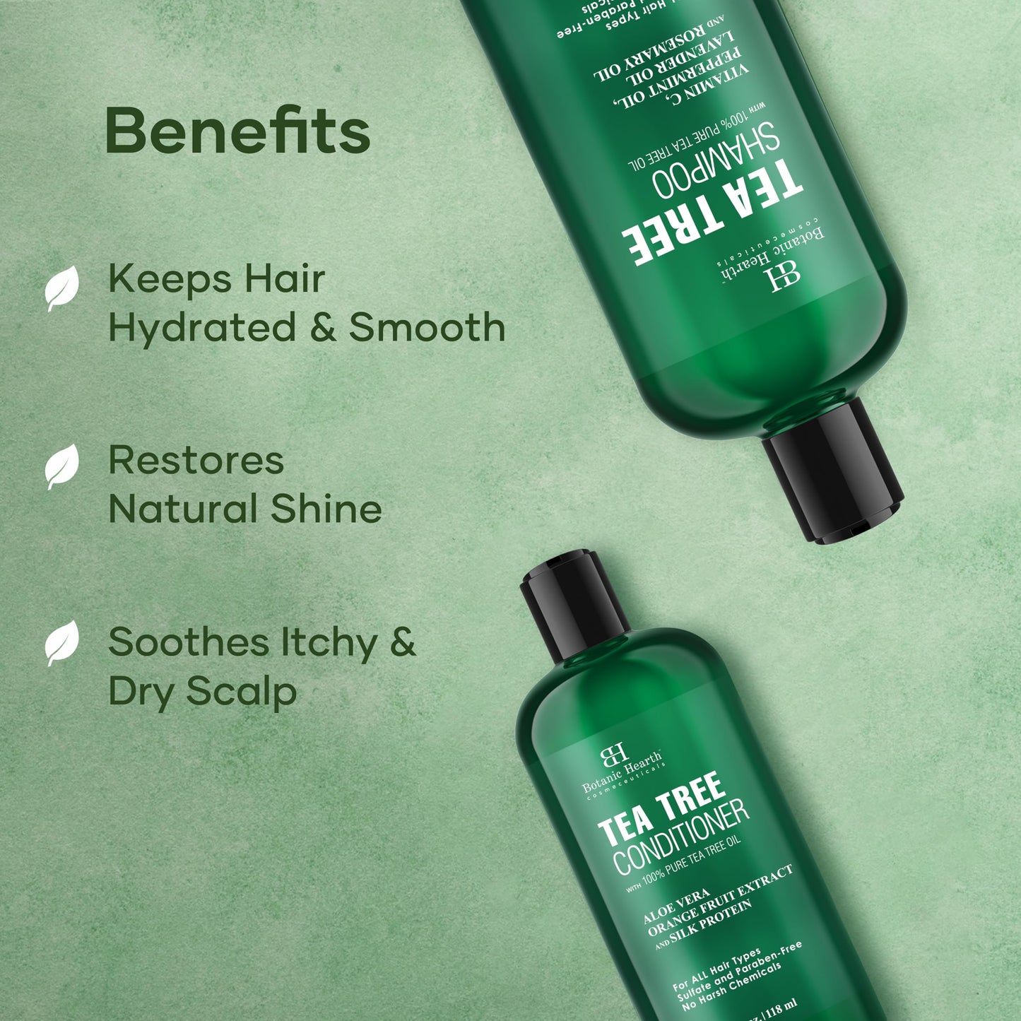 Botanic Hearth Rosemary Mint Shampoo and Conditioner Set